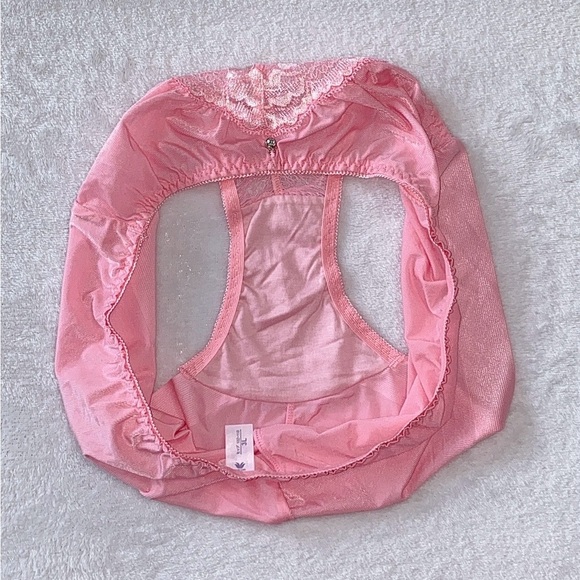 Japanese Brand Wacoal High Quality Smooth Nylon Lace Panties JP-3L/US-L - Picture 5 of 9